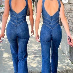 Brand new with tags revice  jumpsuit flared
